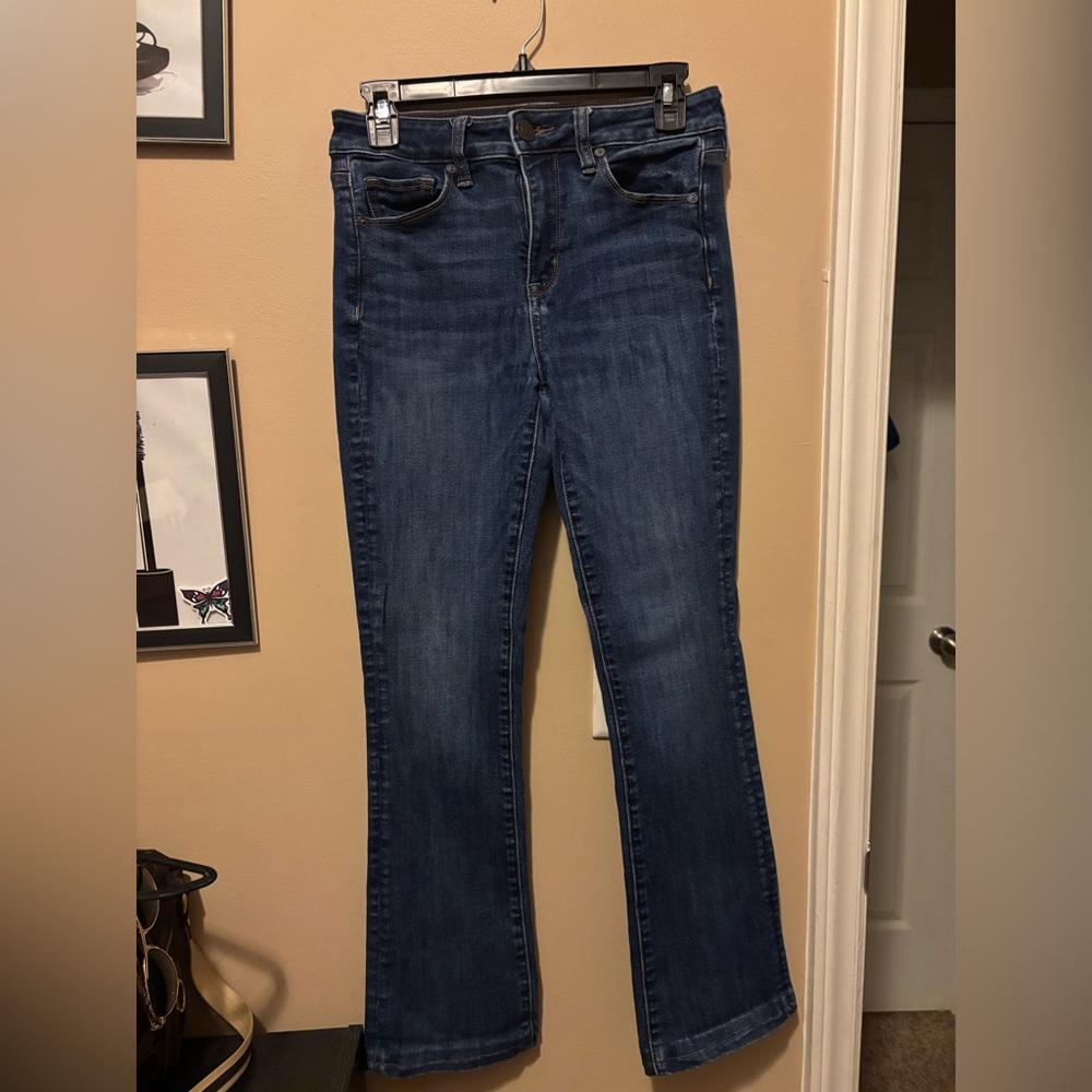 American Eagle Outfitters Dark Blue Flare Jeans